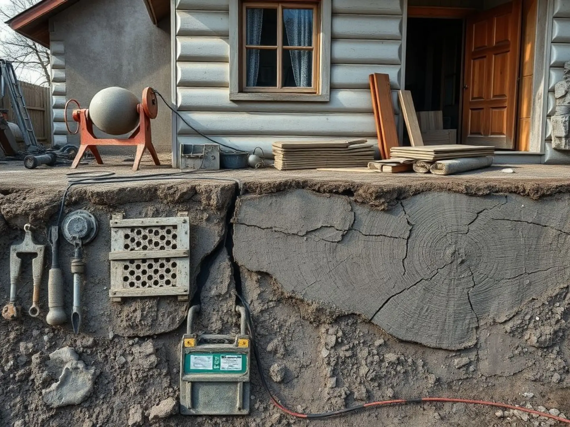 Фундамент дома: как выявить проблемы и провести ремонт