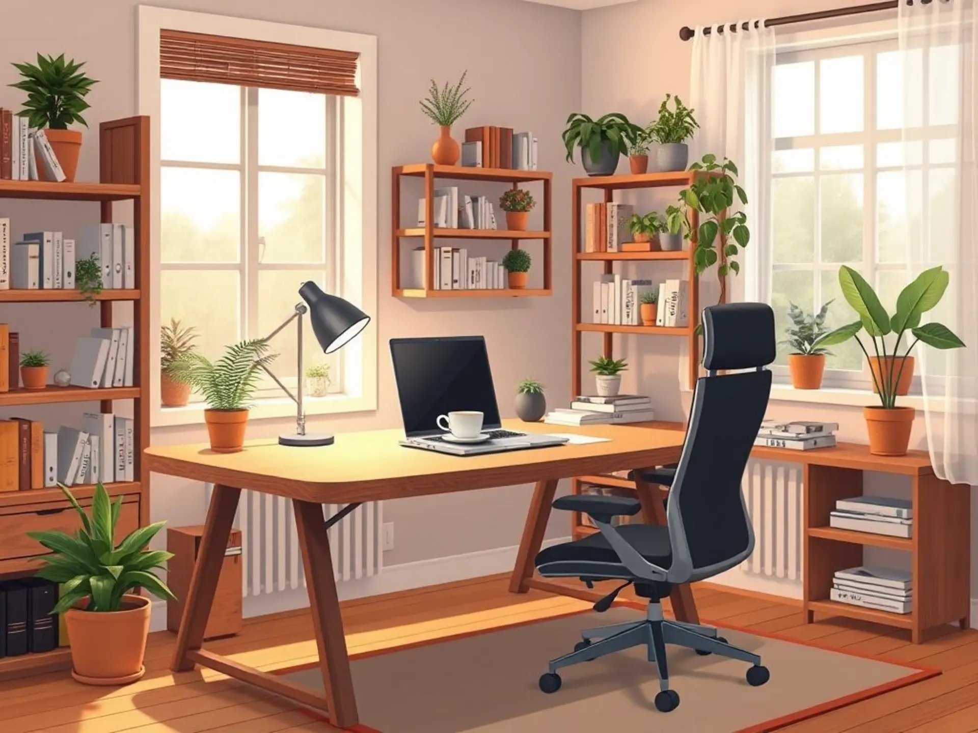 Создание продуктивного домашнего кабинета: советы и идеи для ремонта