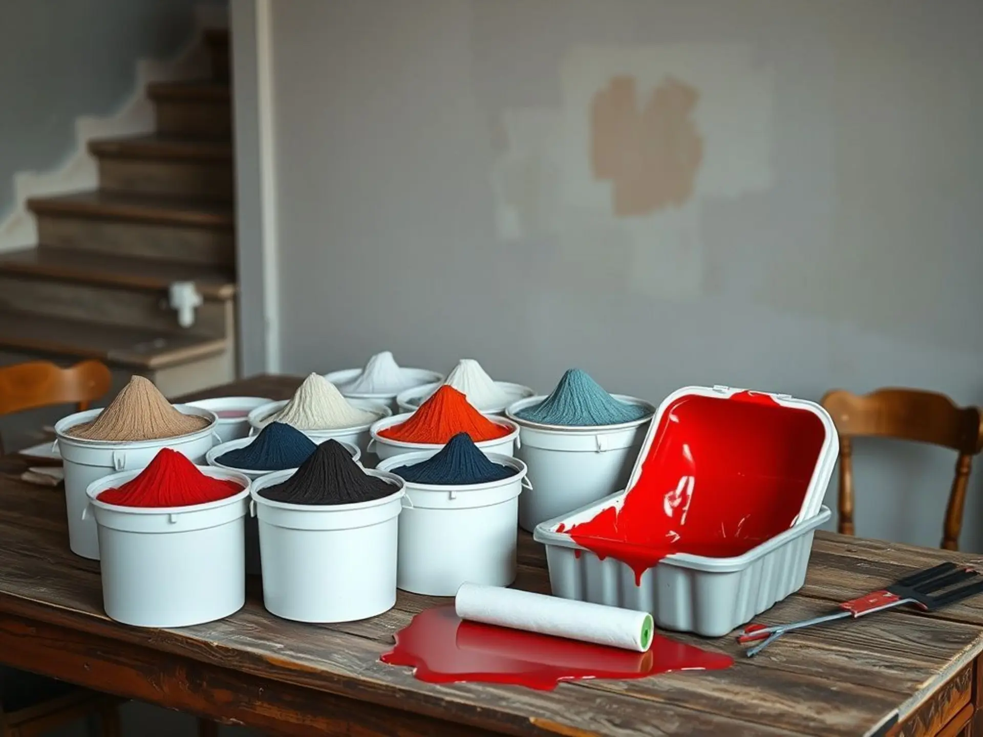 Выбираем инструменты для покраски: валики, кисти и их роль в строительных работах