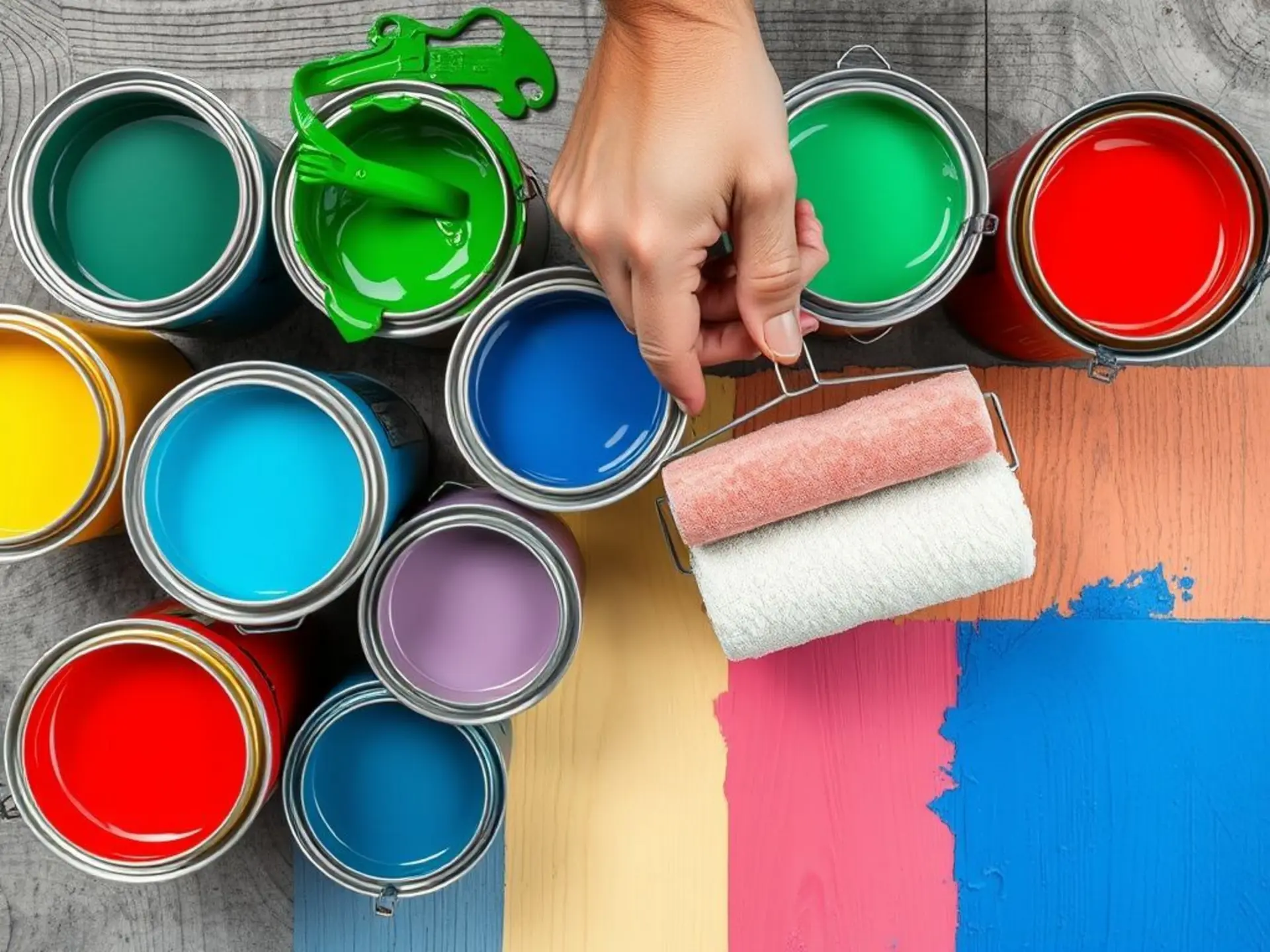 Выбор краски для любых поверхностей: практическое руководство