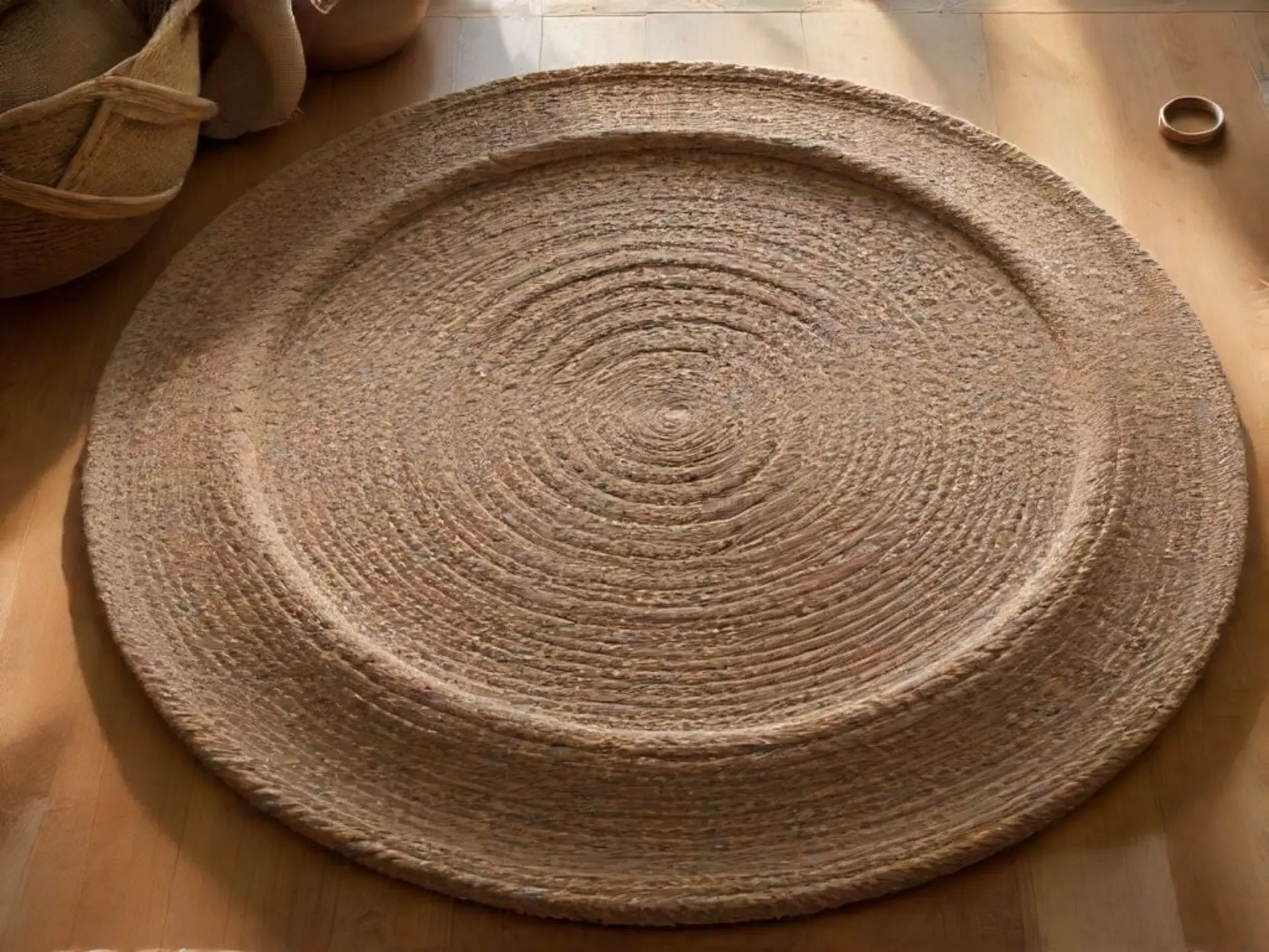 DIY: Создаем стильный коврик из веревки для вашего дома