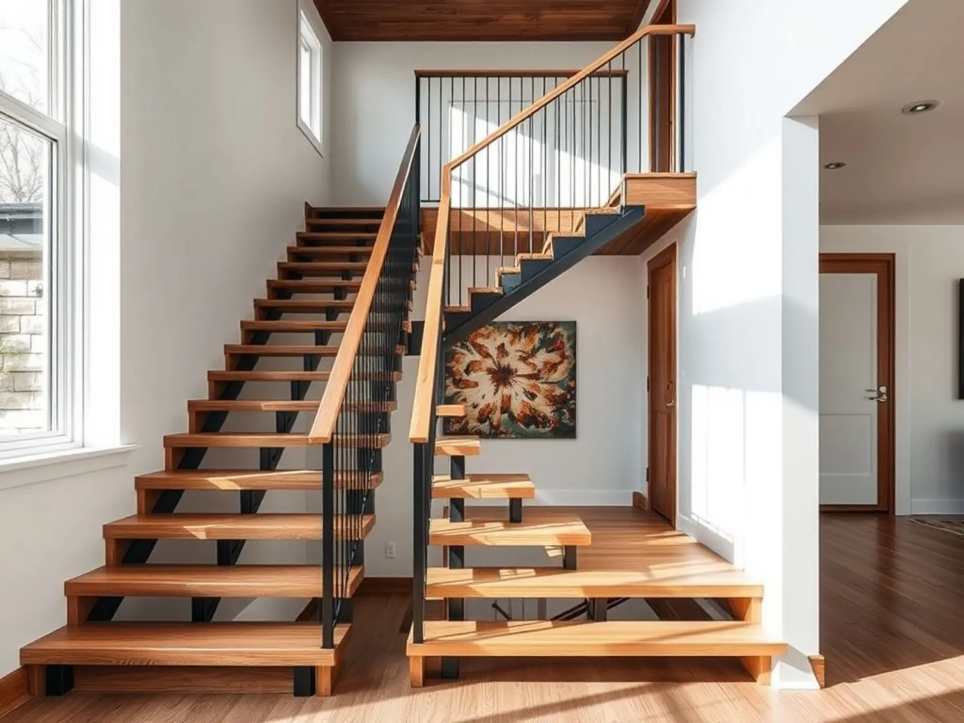 Лестницы для частного дома: руководство по выбору и монтажу