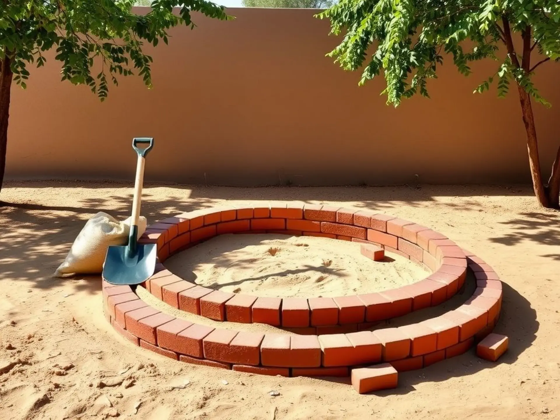 Строим кирпичный очаг: руководство для дачи и сада