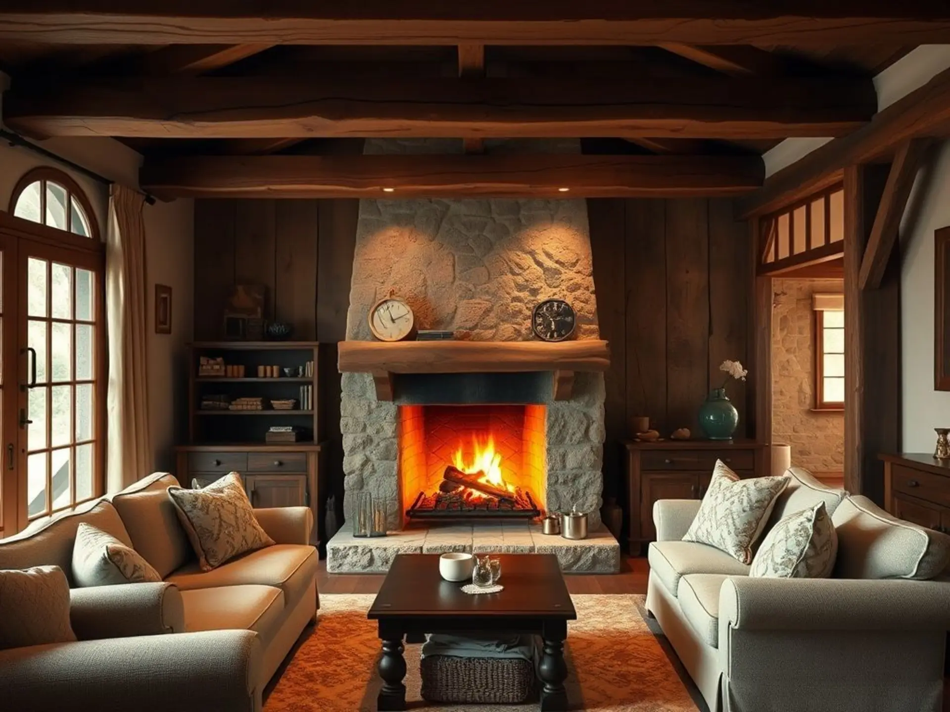 Камины в интерьере: выбор, монтаж и дизайн