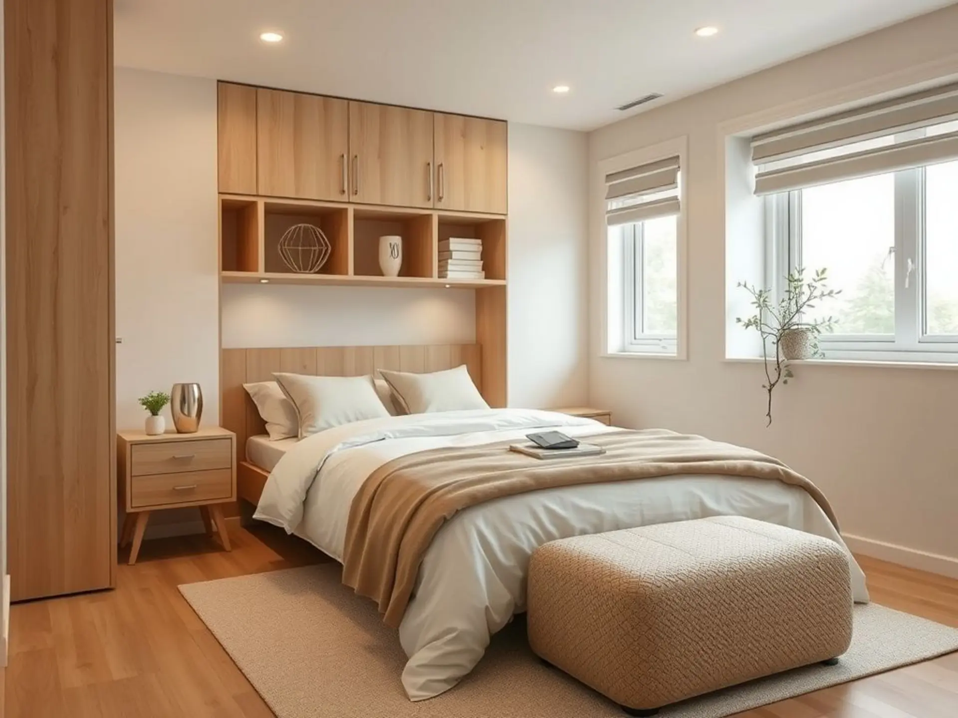 Оптимизация пространства: хранение в малогабаритных спальнях и прилегающих помещениях