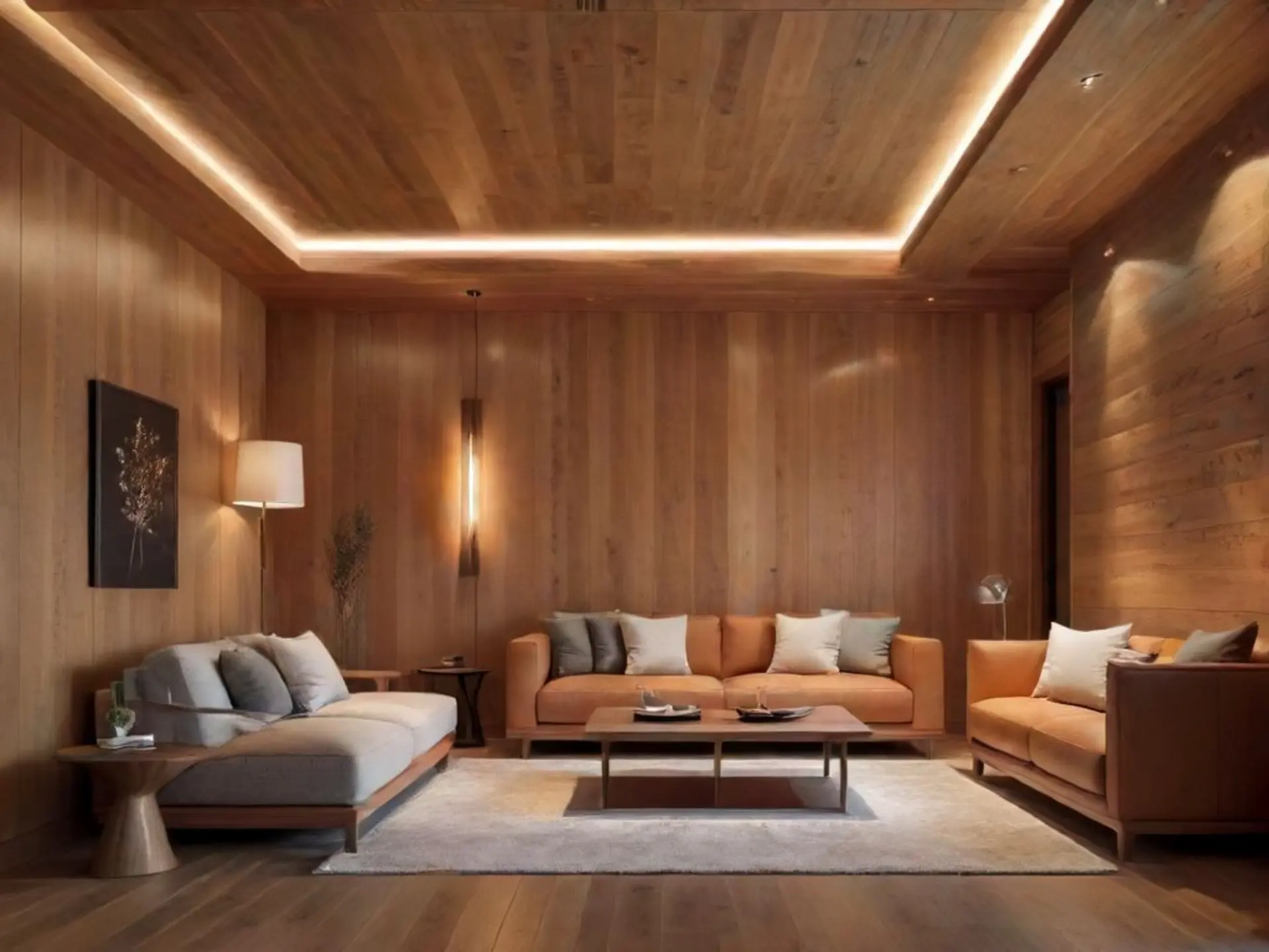 Отделка интерьера деревом: идеи, технологии, выбор материалов