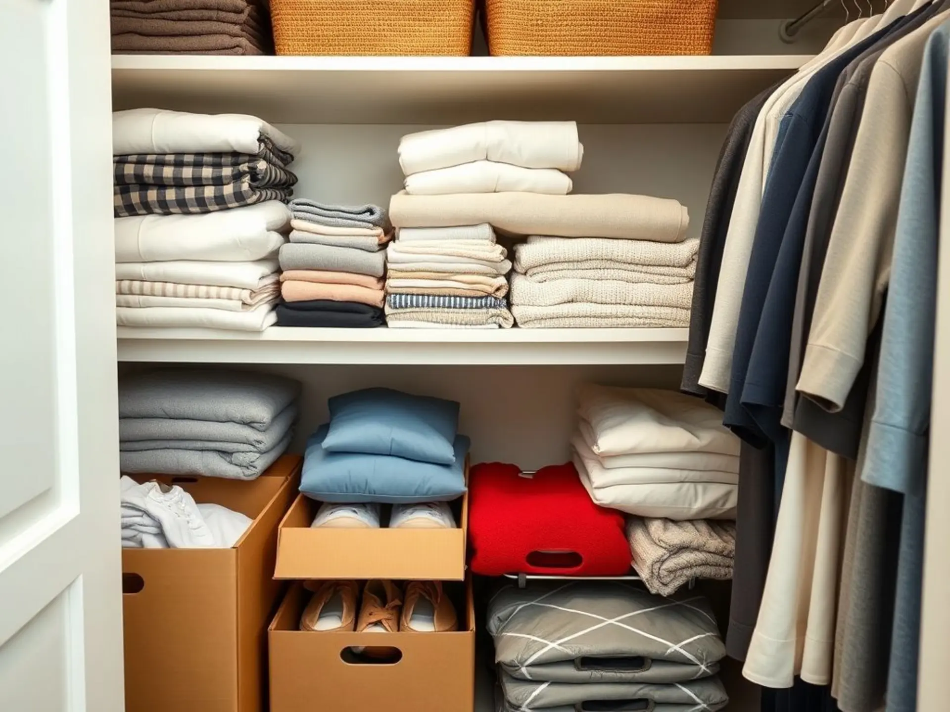 Организация хранения сезонной одежды: практичные решения для дома