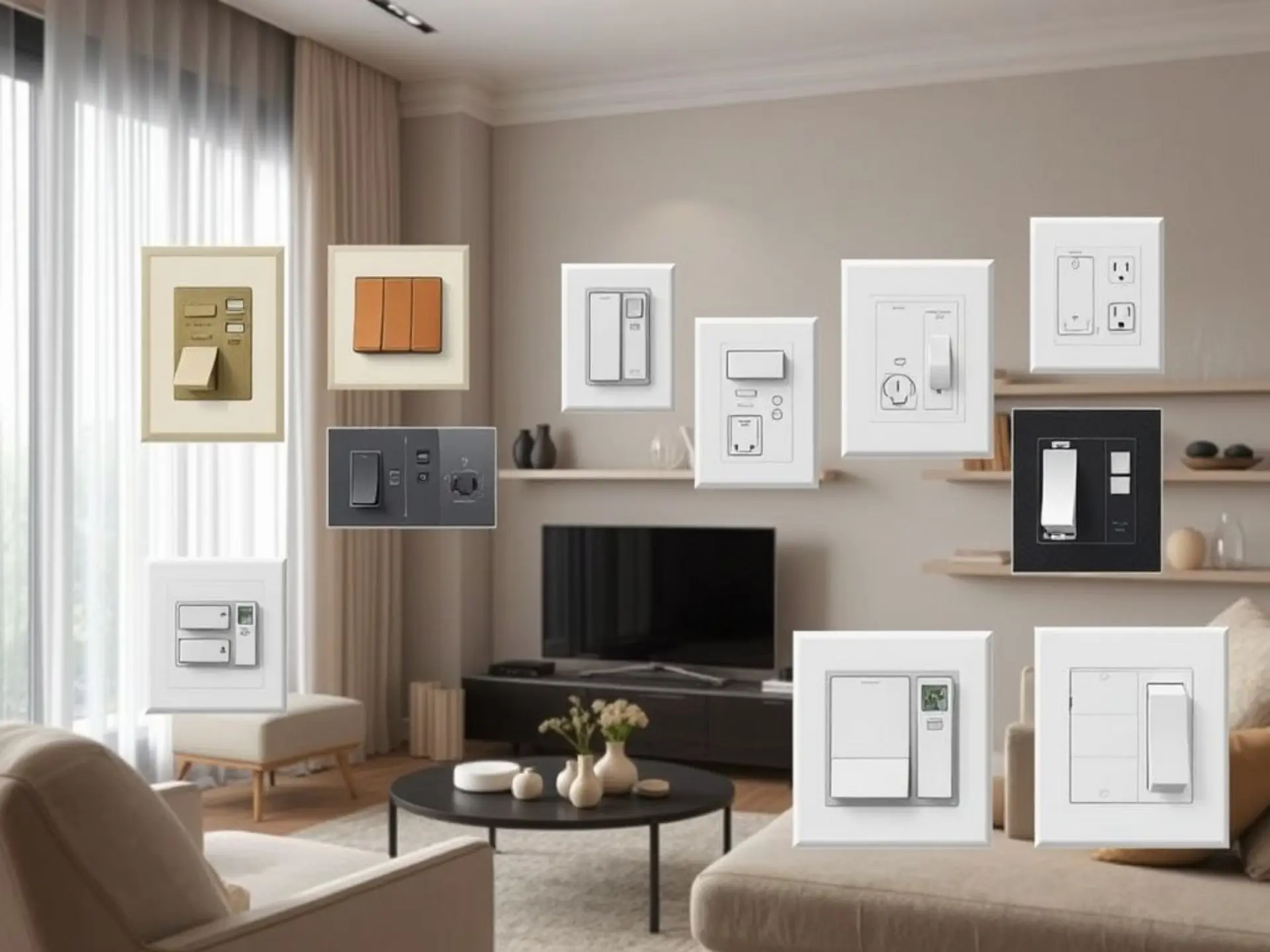 Современные решения для дома: выключатели и розетки в дизайнерском исполнении
