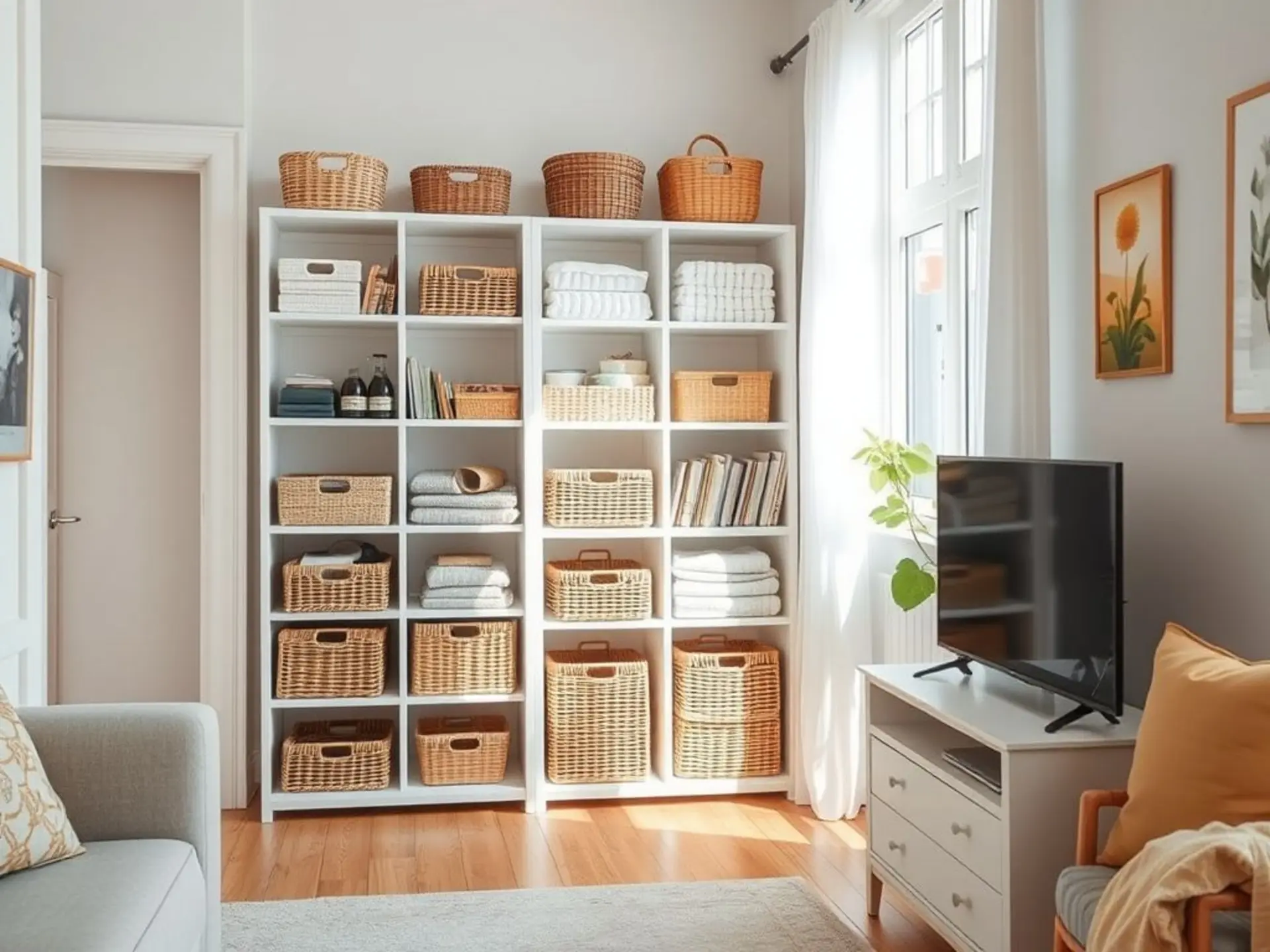 Оптимизация пространства: Идеи хранения для компактного жилья