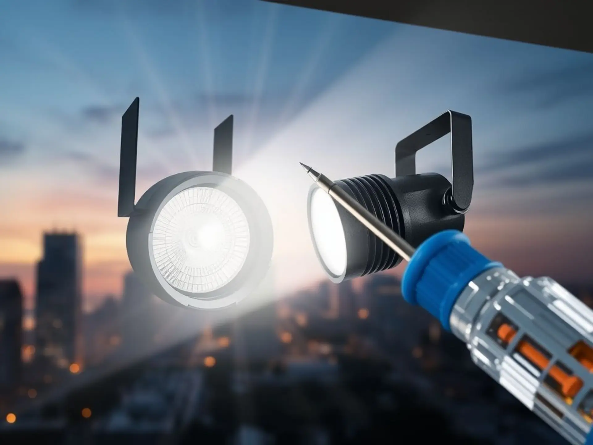 Как установить светодиодный прожектор: пошаговое руководство для начинающих