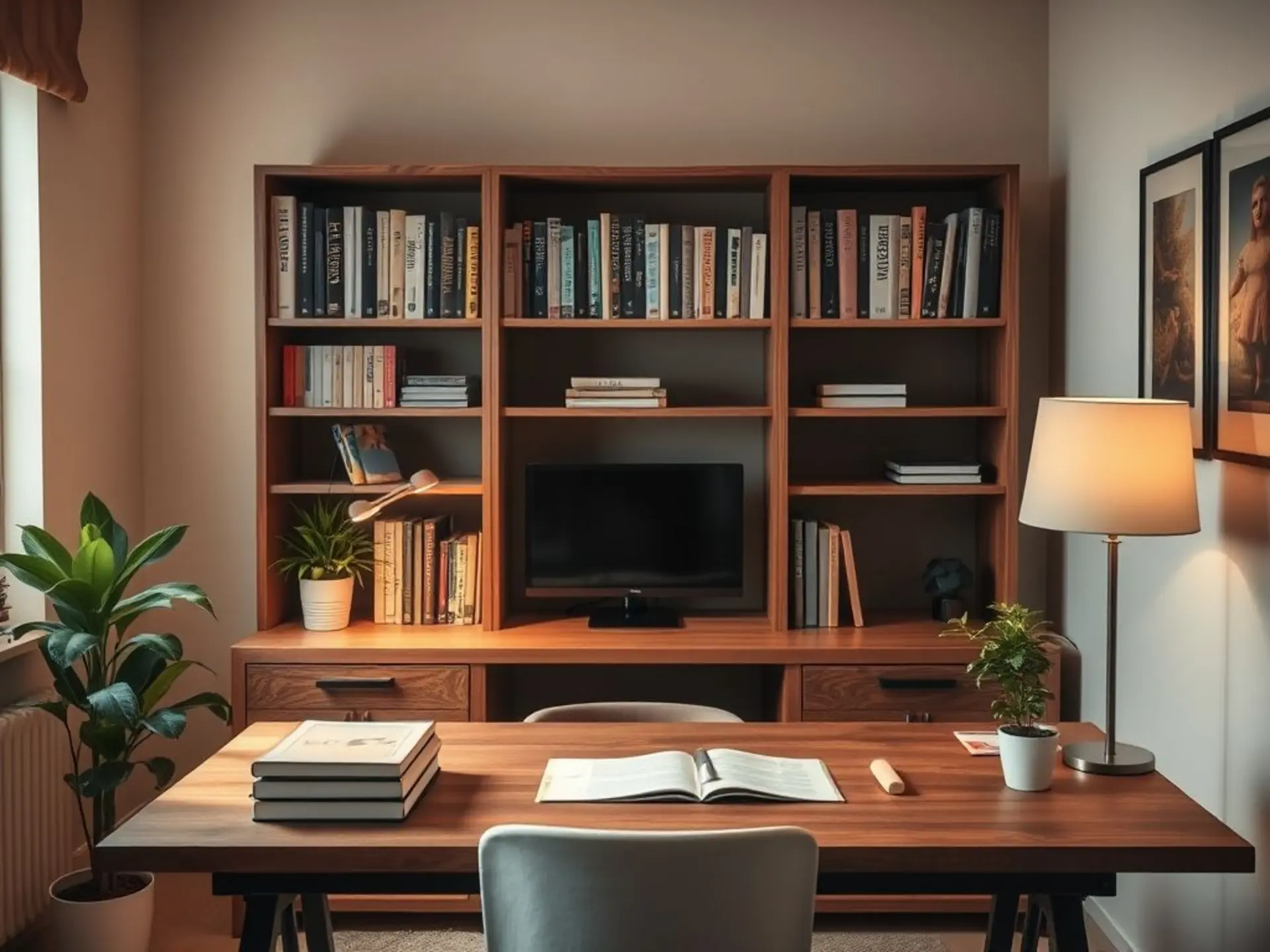 Оформление домашнего кабинета: советы и идеи для строительных проектов