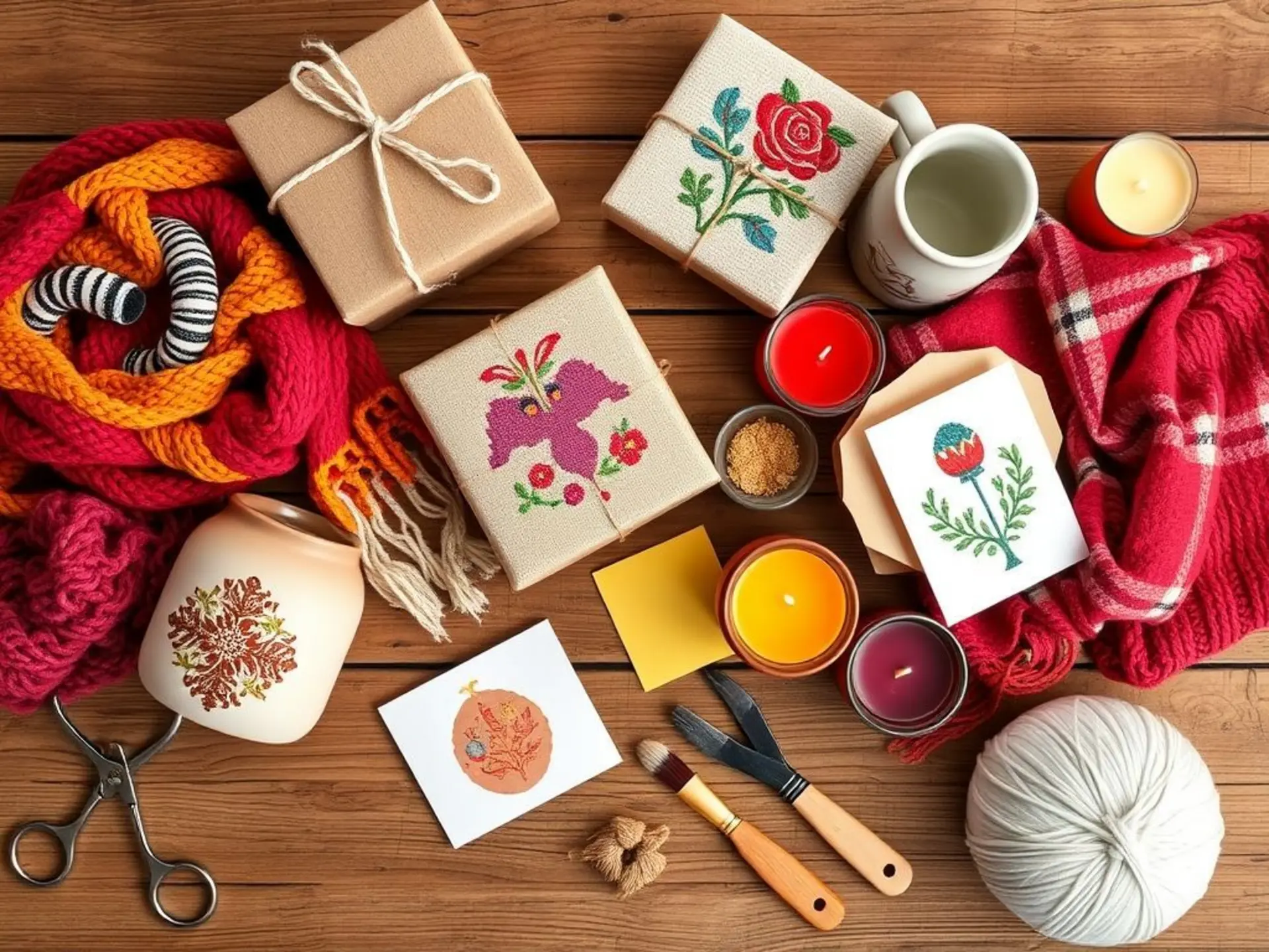 Идеи для handmade-подарков: простые решения для творчества и интерьера