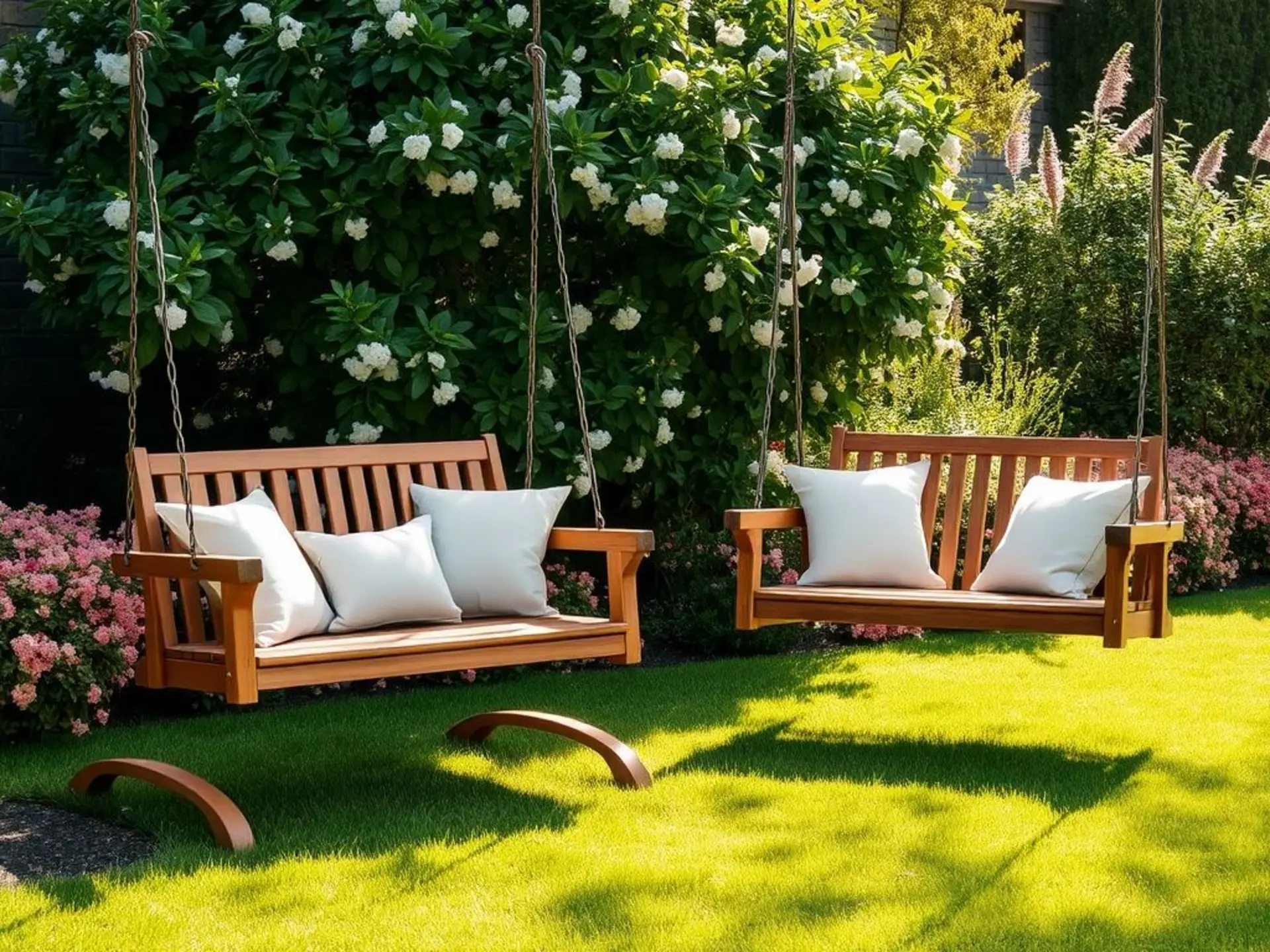 Выбираем дачные качели: руководство для обустройства участка