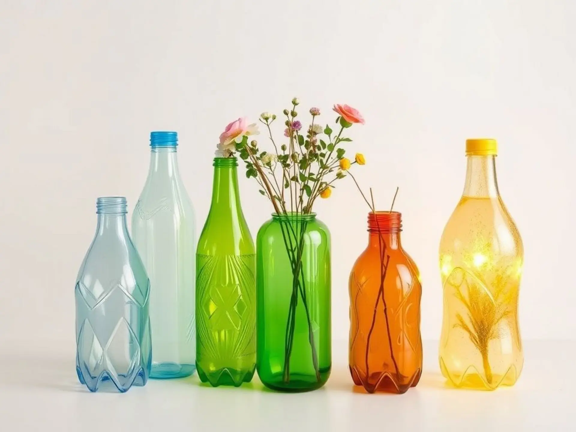 Вторая жизнь пластика: простые идеи поделок из бутылок для дома и дачи