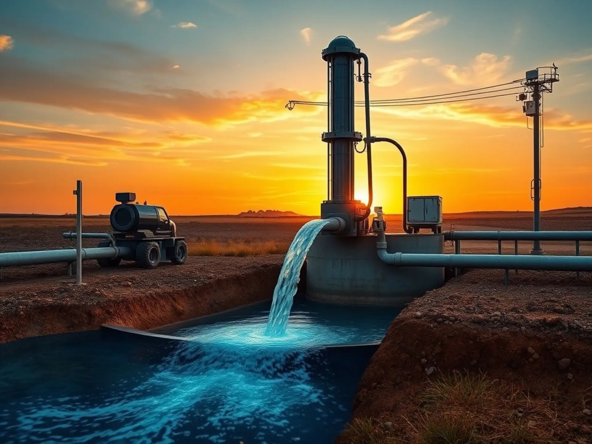 Строительные работы: технологии водопонижения и бурение скважин