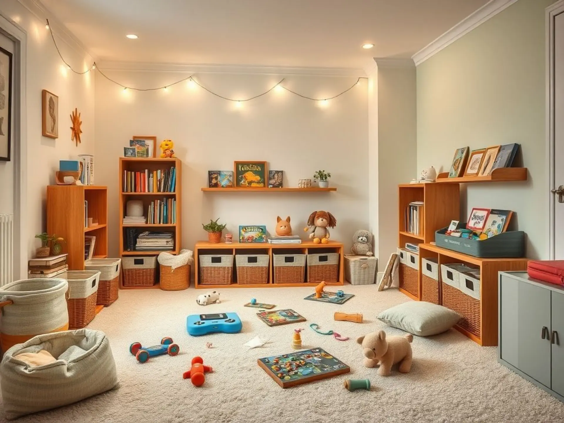 Создание игрового уголка: идеи для дома и квартиры