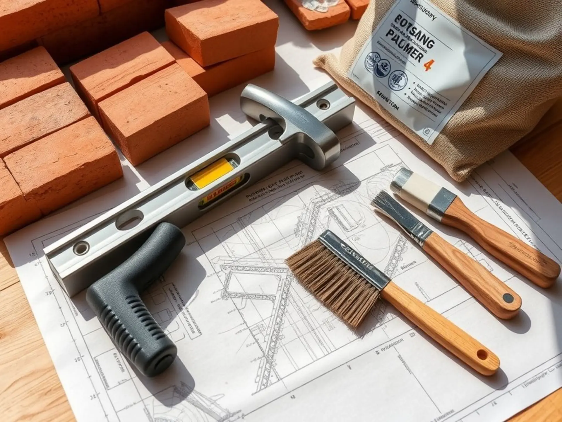 Строительные работы: Полное руководство по инструментам для каменной кладки