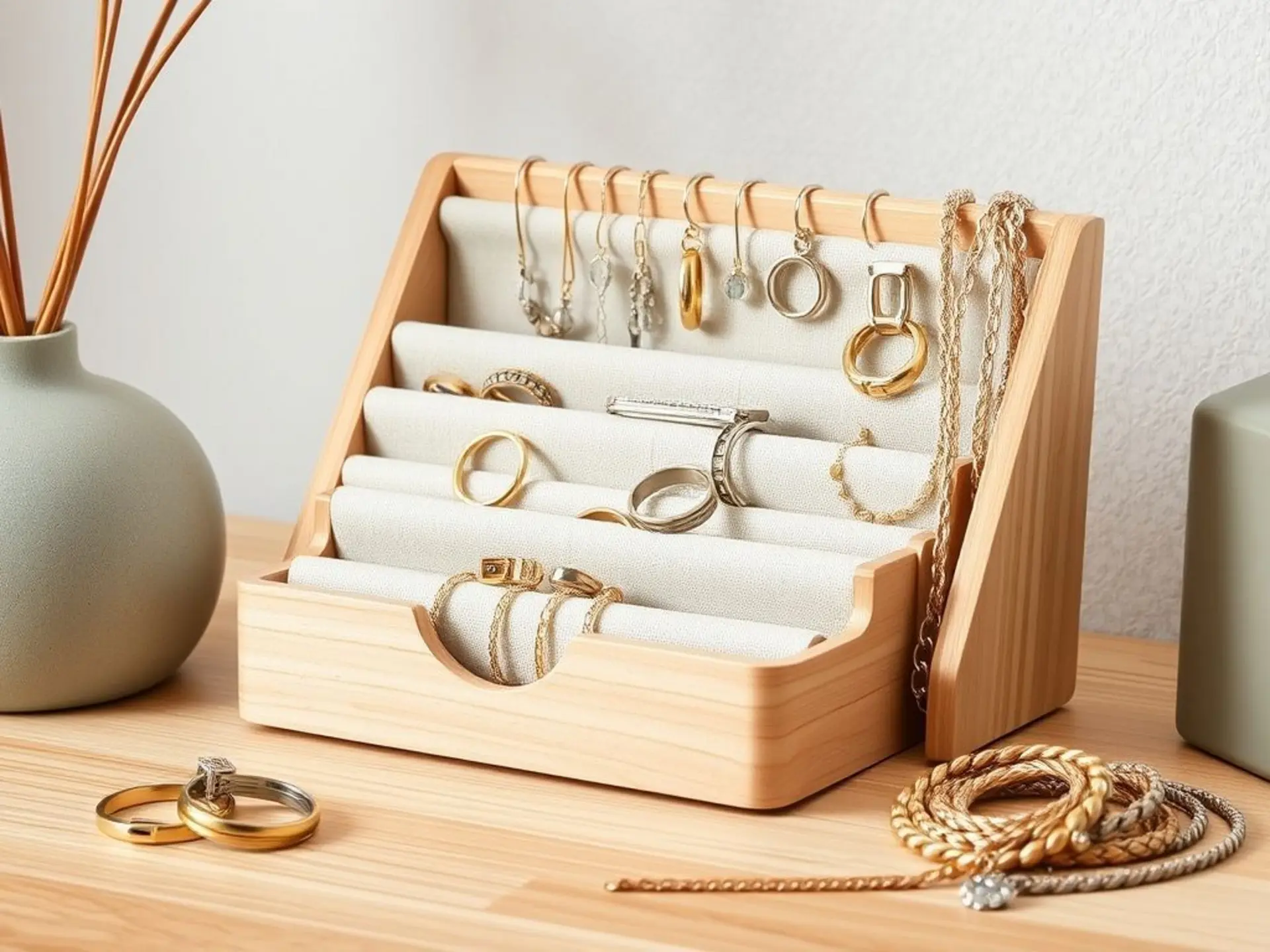 DIY: Стильный органайзер для хранения вещей из доступных материалов