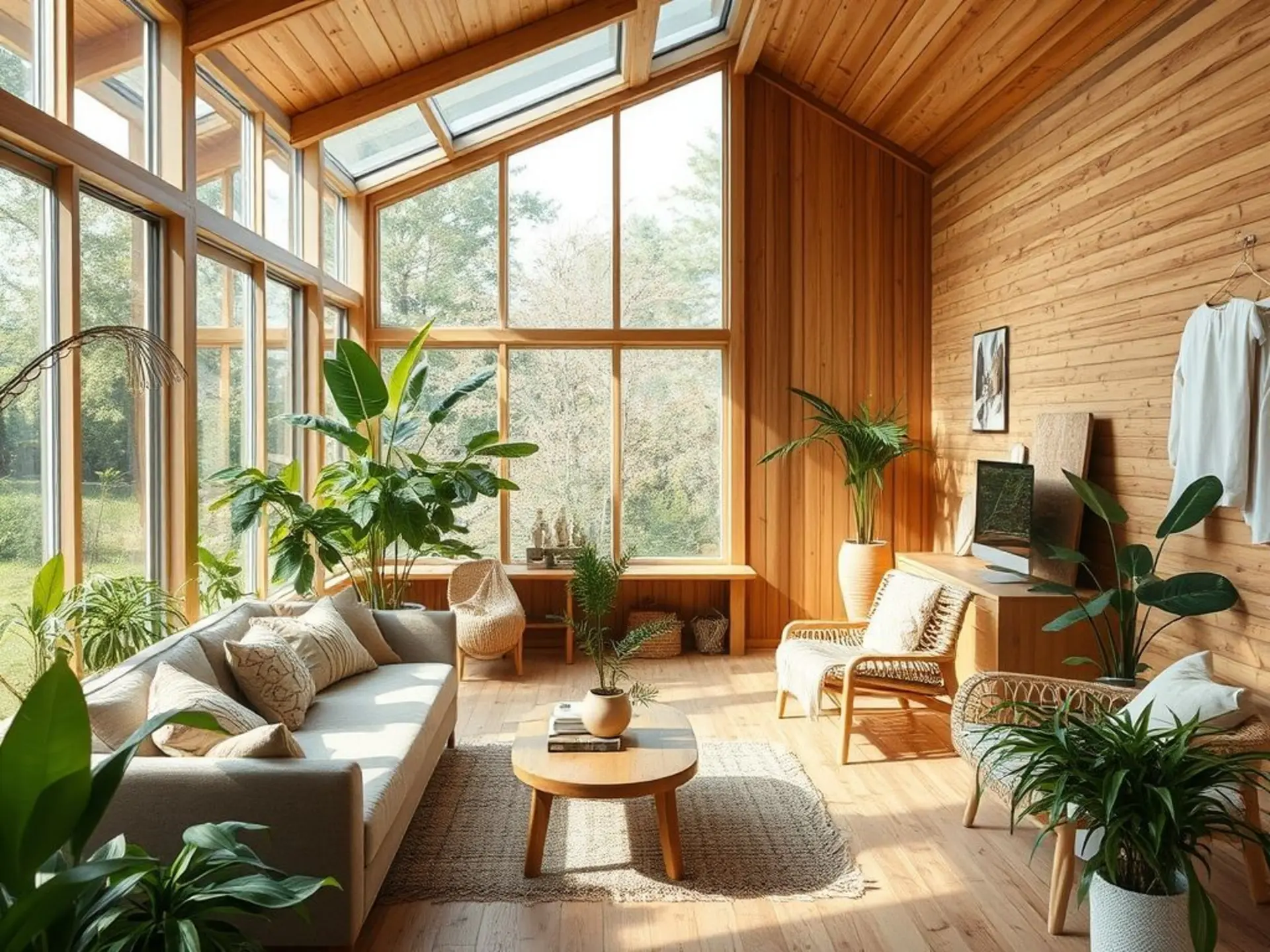 Эко-интерьер: современные решения для вашего дома от Act-Okna.ru