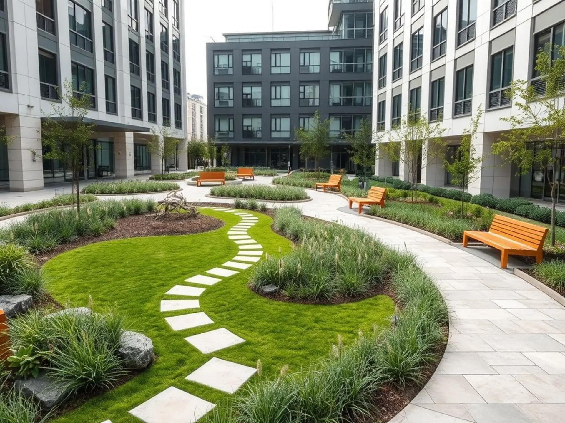 Благоустройство территорий: ландшафтный дизайн для бизнеса и общественных зон