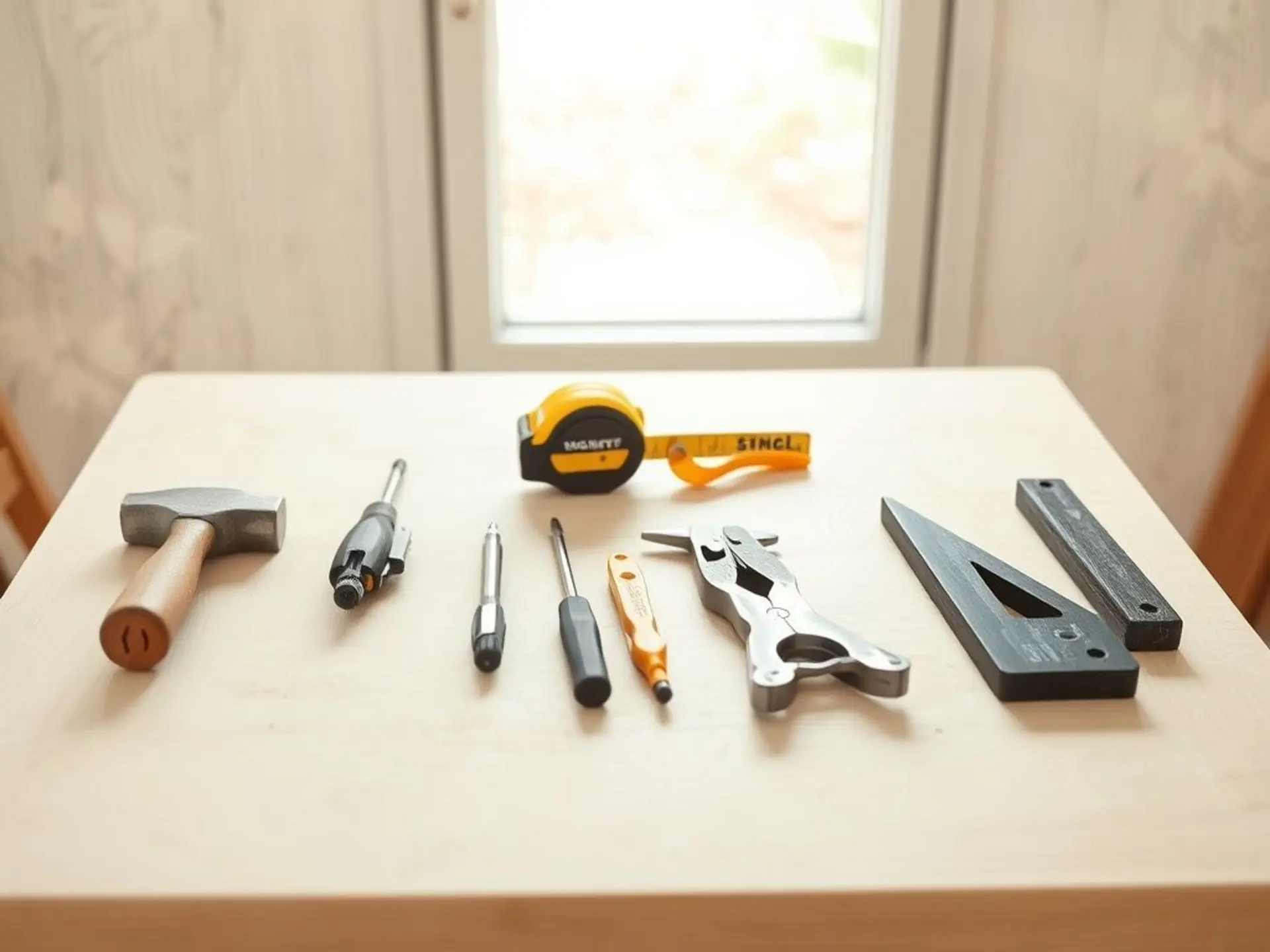 Начальный набор инструментов для стройки и ремонта своими руками