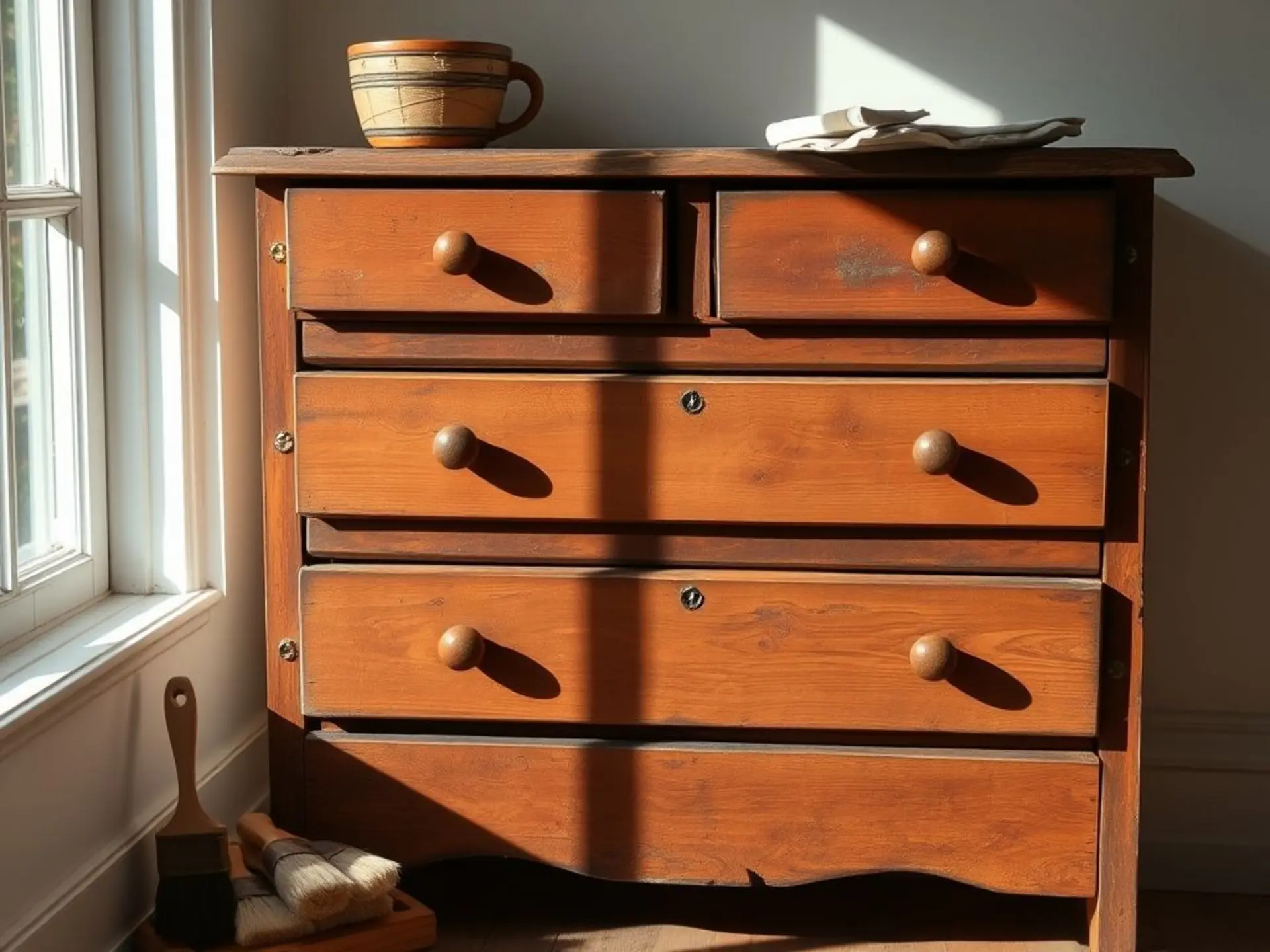 Строительные работы: реставрация мебели своими руками