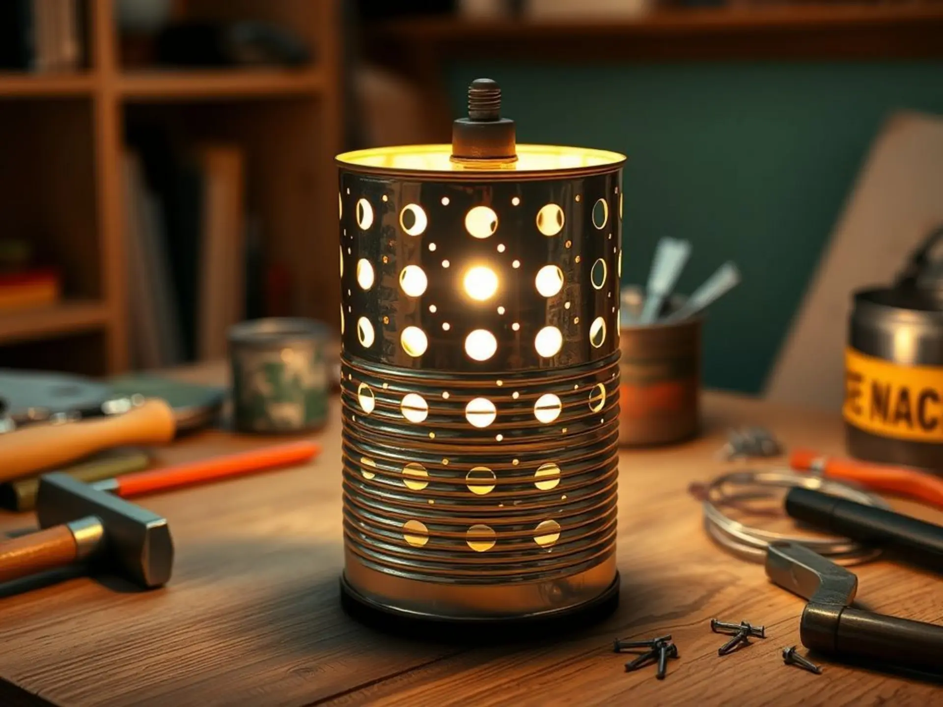 DIY: Уютное освещение из подручных материалов для вашего дома