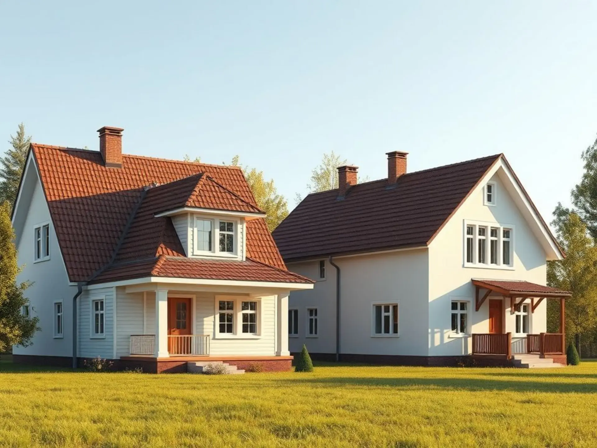 Типы крыш для дома: вальмовая или двускатная – выбор профессионалов