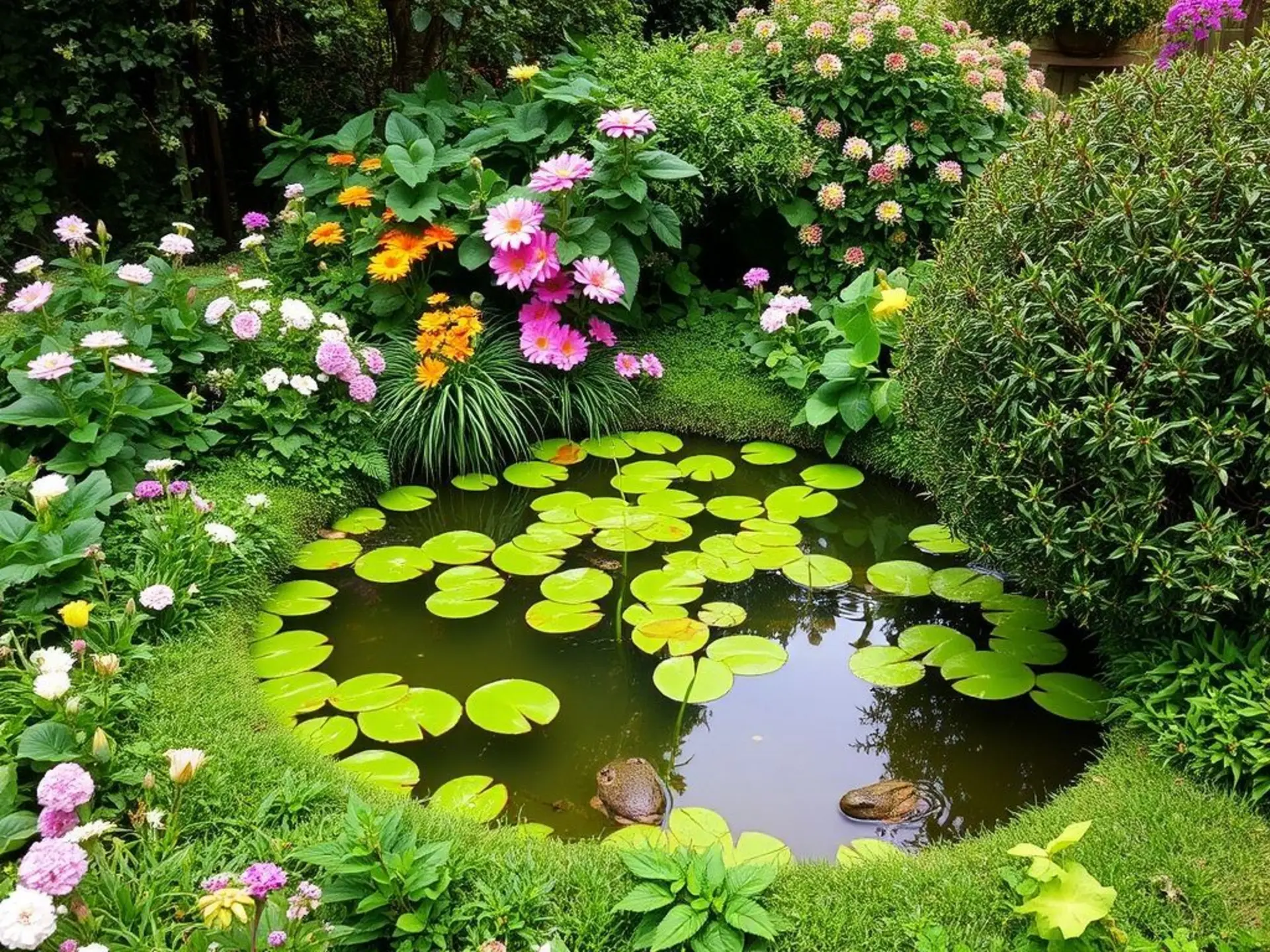 Как обустроить приусадебный участок: создание экологичного сада с привлечением полезных земноводных