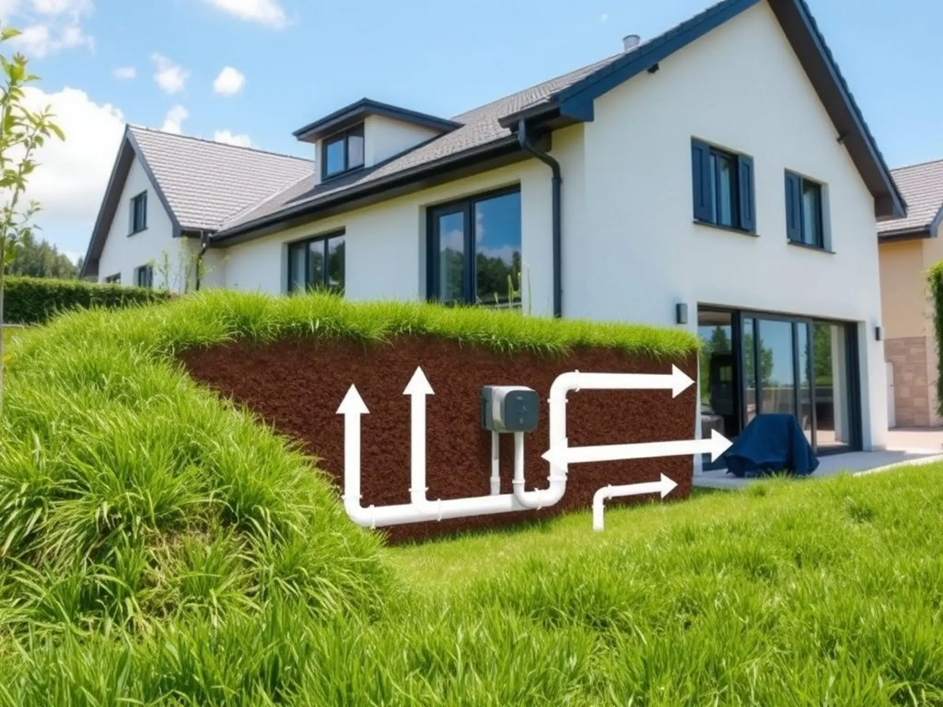 Геотермальное отопление: Принцип работы и применение в строительстве