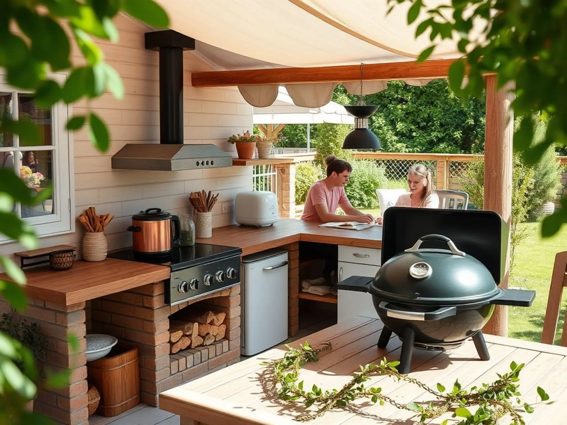 Электрификация летней кухни: от проекта до воплощения