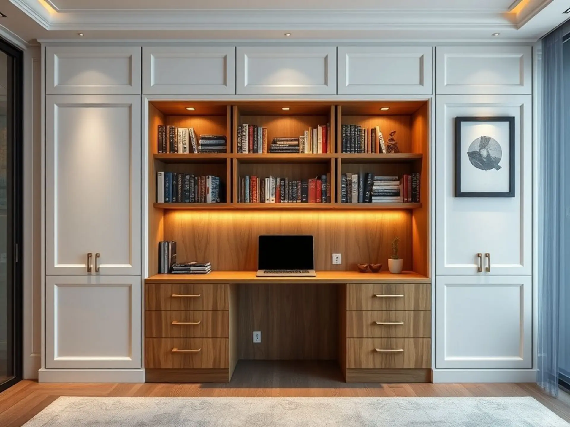 Обустройство домашнего кабинета: дизайн, эргономика и практичность