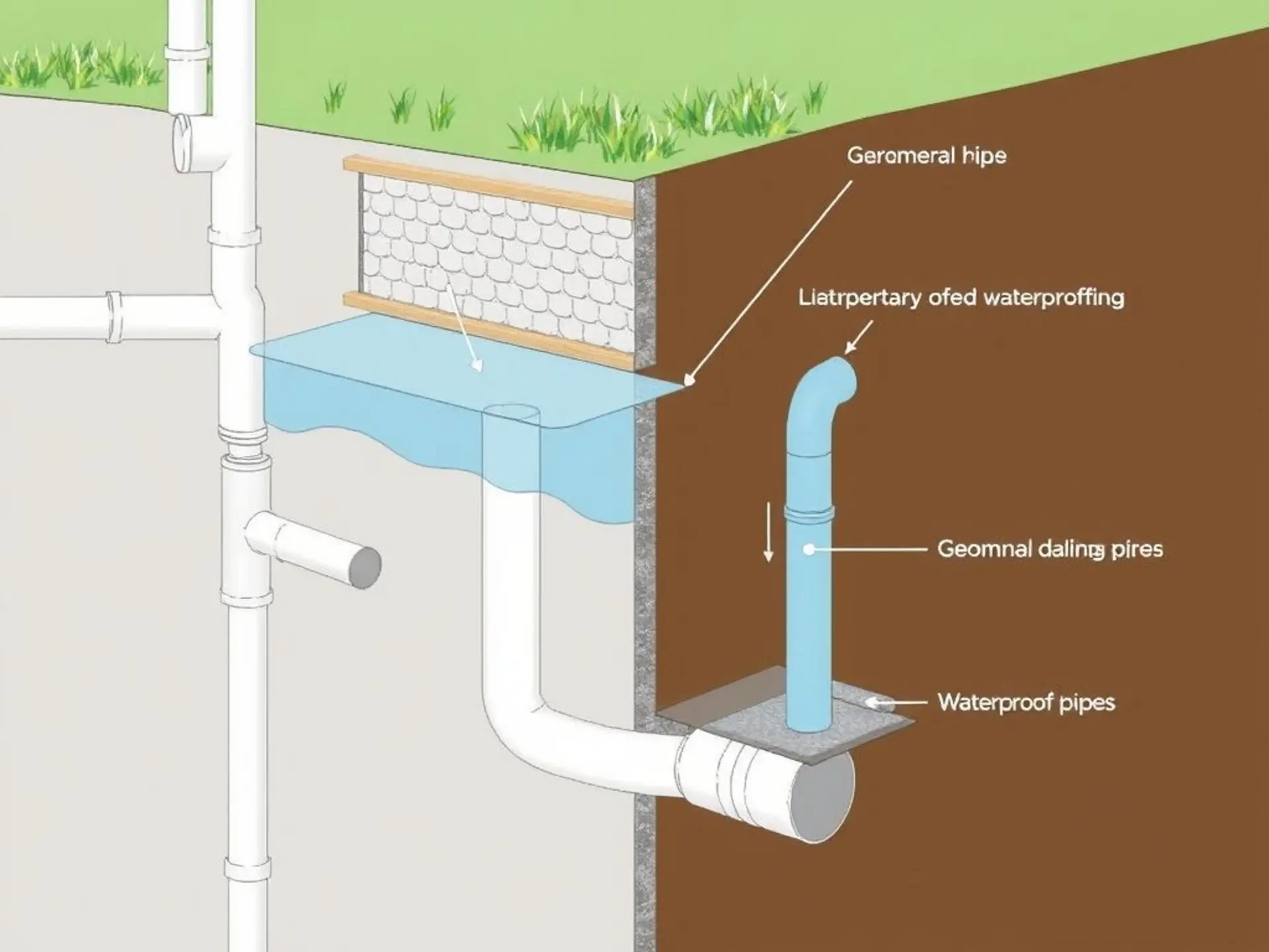 Комплексная защита фундамента: дренаж и гидроизоляция для долговечности дома