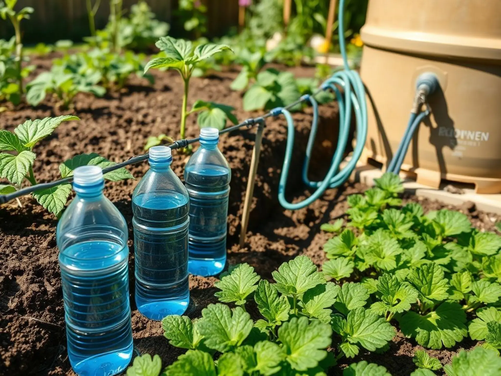 Бюджетный автополив: идеи для вашего сада и огорода