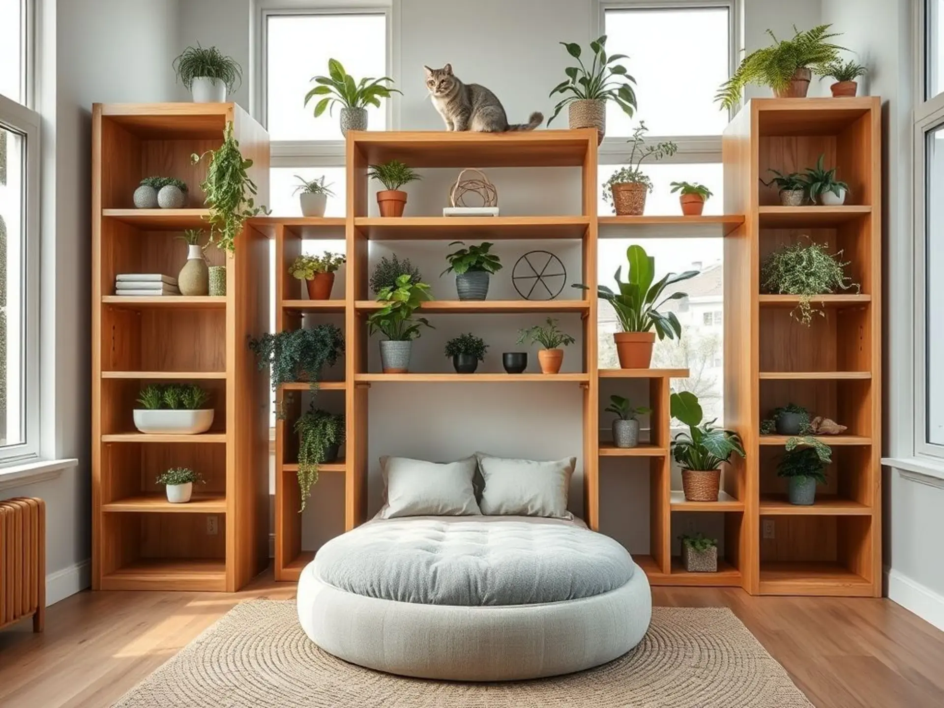 Интегрированные решения для дома: мебель для питомцев и растений