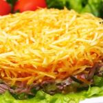 Картофельный, салат праздничный, секреты приготовления